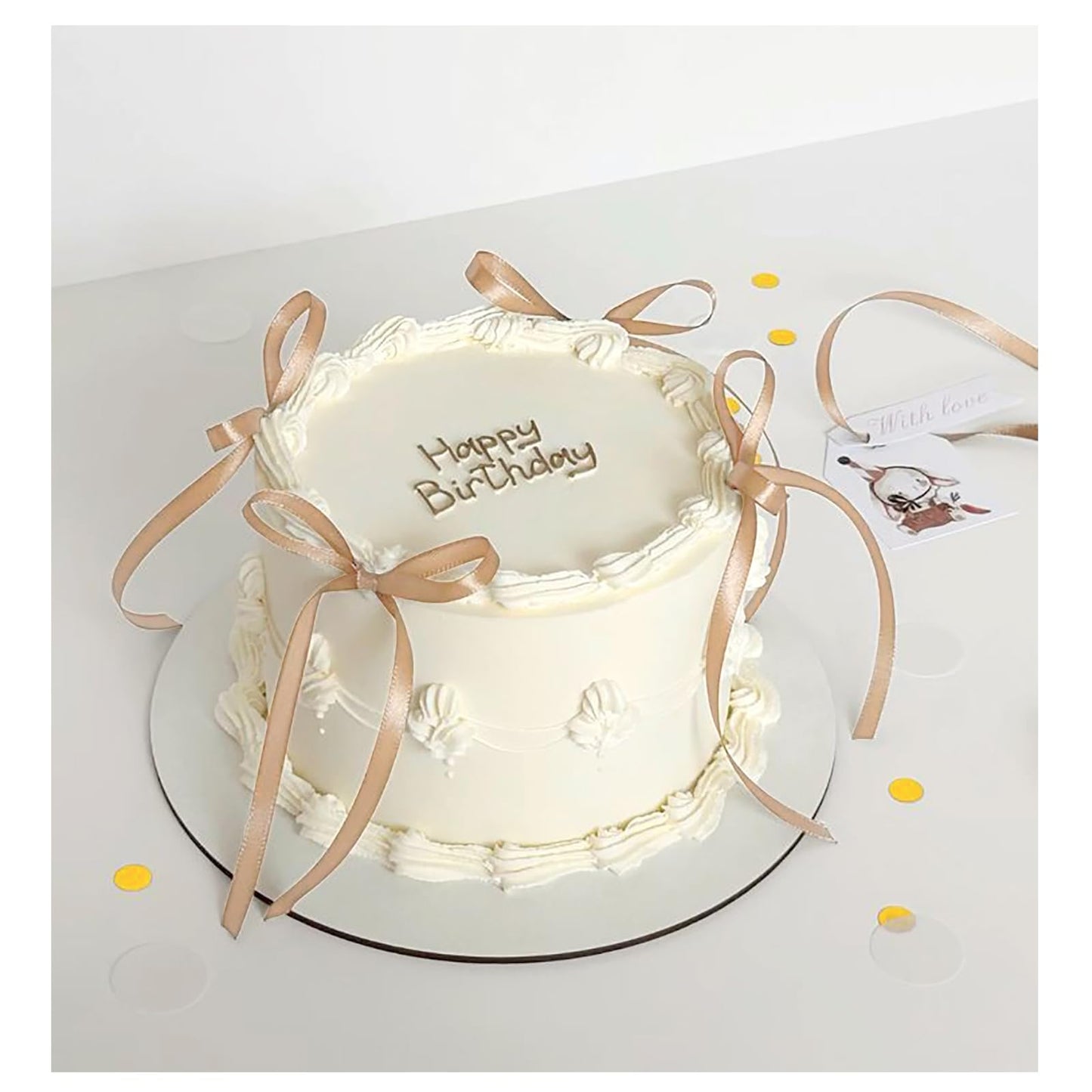 20 Pack Bow Cupcake Toppers Birthday Bowknot Ribbons Coquette Pink Bow High Footed Cup Balloon Wall Party Decorations Bridal Cake Dessert Picks Baby Girl Boy Wedding Party Supplies pink1