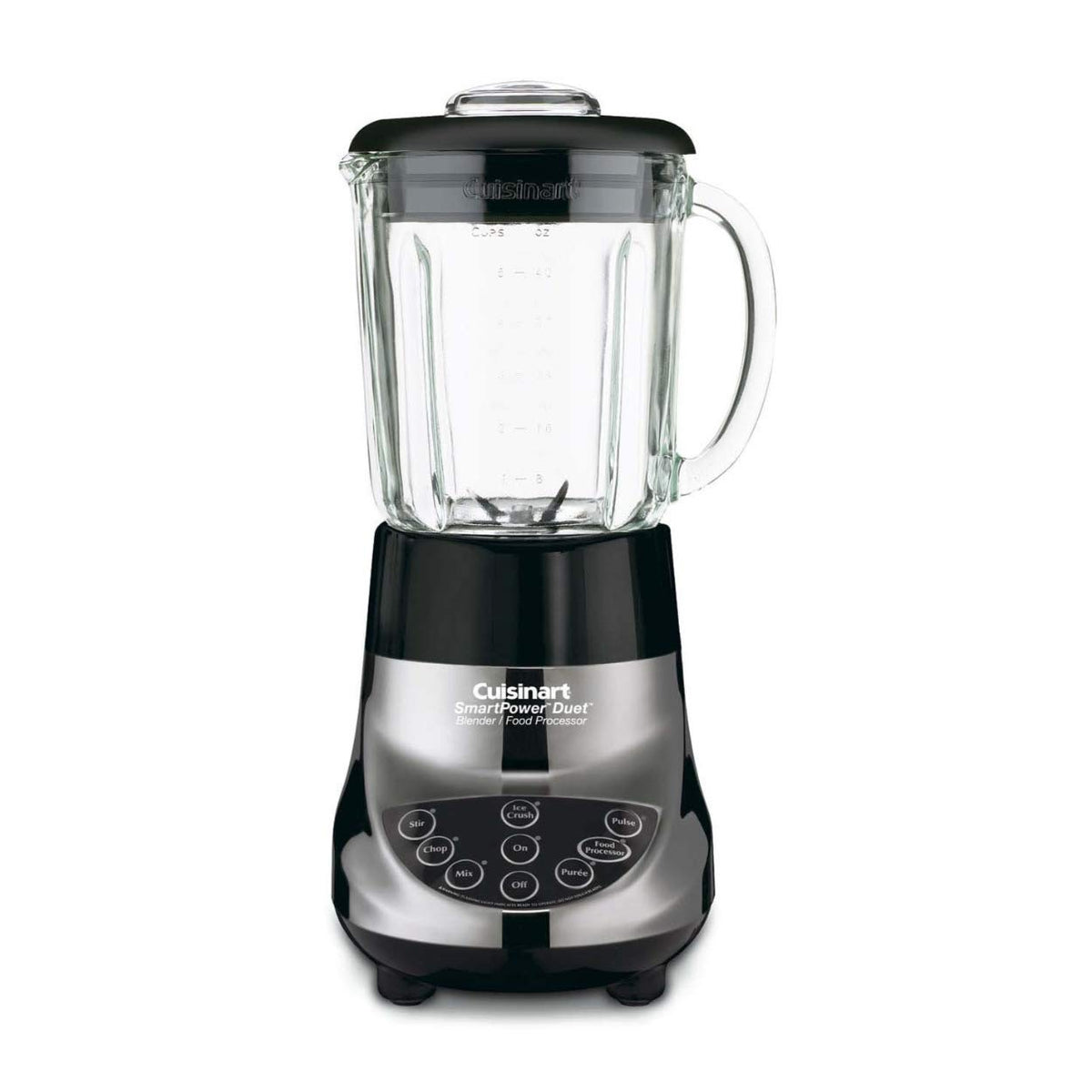 Blender/robot kuchenny Cuisinart BFP-703BC Smart Power Duet, chrom szczotkowany, 3 filiżanki, 6 sztuk