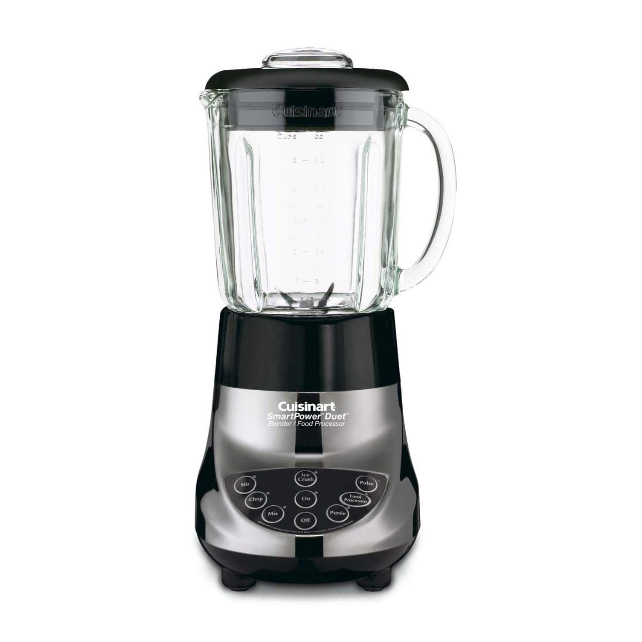 Blender/robot kuchenny Cuisinart BFP-703BC Smart Power Duet, chrom szczotkowany, 3 filiżanki, 6 sztuk