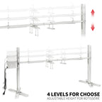 Комплект електричного гриля-вертушки Kendane, 90 фунтів гриль-вертушка для свиней, штатив з нержавіючої сталі, підставка для вертела, 52-дюймовий рожен з вугіллям для свиней та ягнятини, двигун 15 Вт та регулювання висоти для кемпінгу