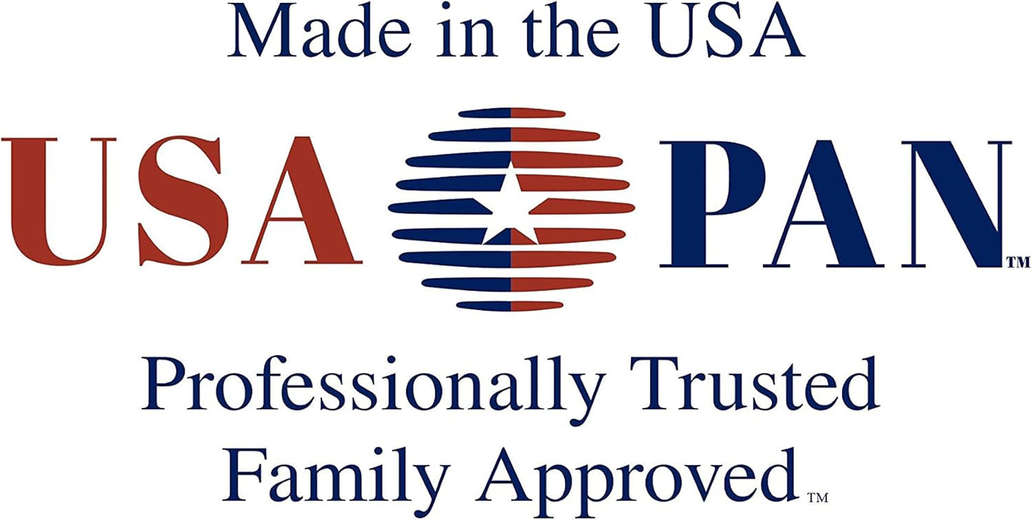 USA Pan 1145LF Bakeware Aluminized Steel 1.25 Lb Loaf Pan, Medium, Silver