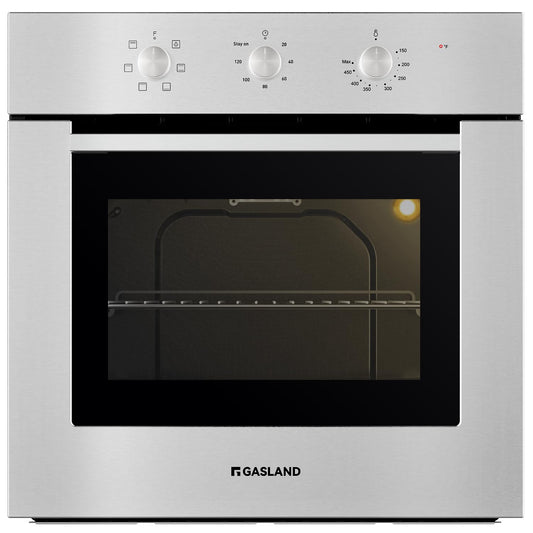 Wall Oven 24 Inch, GASLAND ES606MS Built-in Electric Ovens, 240V 3240W 2.3Cu.ft 5 Cooking Functions Wall Oven, CSA Approved, Stainless Steel