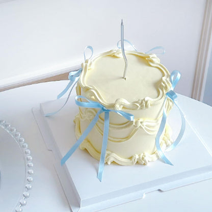 20 Pack Bow Cupcake Toppers Birthday Bowknot Ribbons Coquette Pink Bow High Footed Cup Balloon Wall Party Decorations Bridal Cake Dessert Picks Baby Girl Boy Wedding Party Supplies pink1