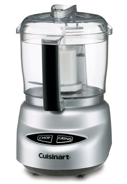 Cuisinart Food Processor, Mini-Prep 3 Cup, 24 oz, Brushed Chrome and Nickel, DLC-2ABC