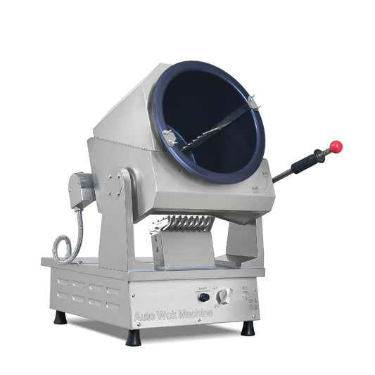 Automatyczny garnek Koalalko z natryskiem wody, automatyczny garnek do smażenia 360°, automatyczna maszyna do gotowania, maszyna do smażenia typu bębnowego, automatyczna maszyna do smażenia w woku (gaz ziemny, blat)