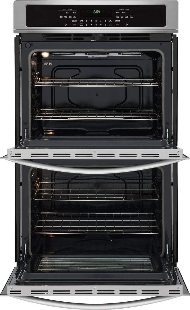 Frigidaire FFET3026TS 30 Inch 9.2 cu. ft. Total Capacity Electric Double Wall Oven with 4 Oven Racks, in Stainless Steel