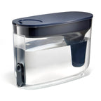 LifeStraw Home– Water Filter Dispenser, 18-Cup, Midnight Blue, BPA Free for Protection Against tap Water contaminants Including Bacteria, parasites, microplastics, Lead, Mercury, and Other Chemicals