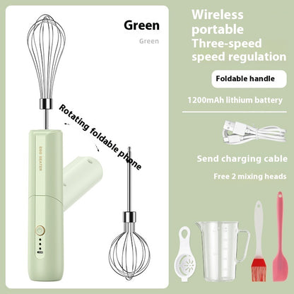 Wireless Electric Whisk Household Cream Blender