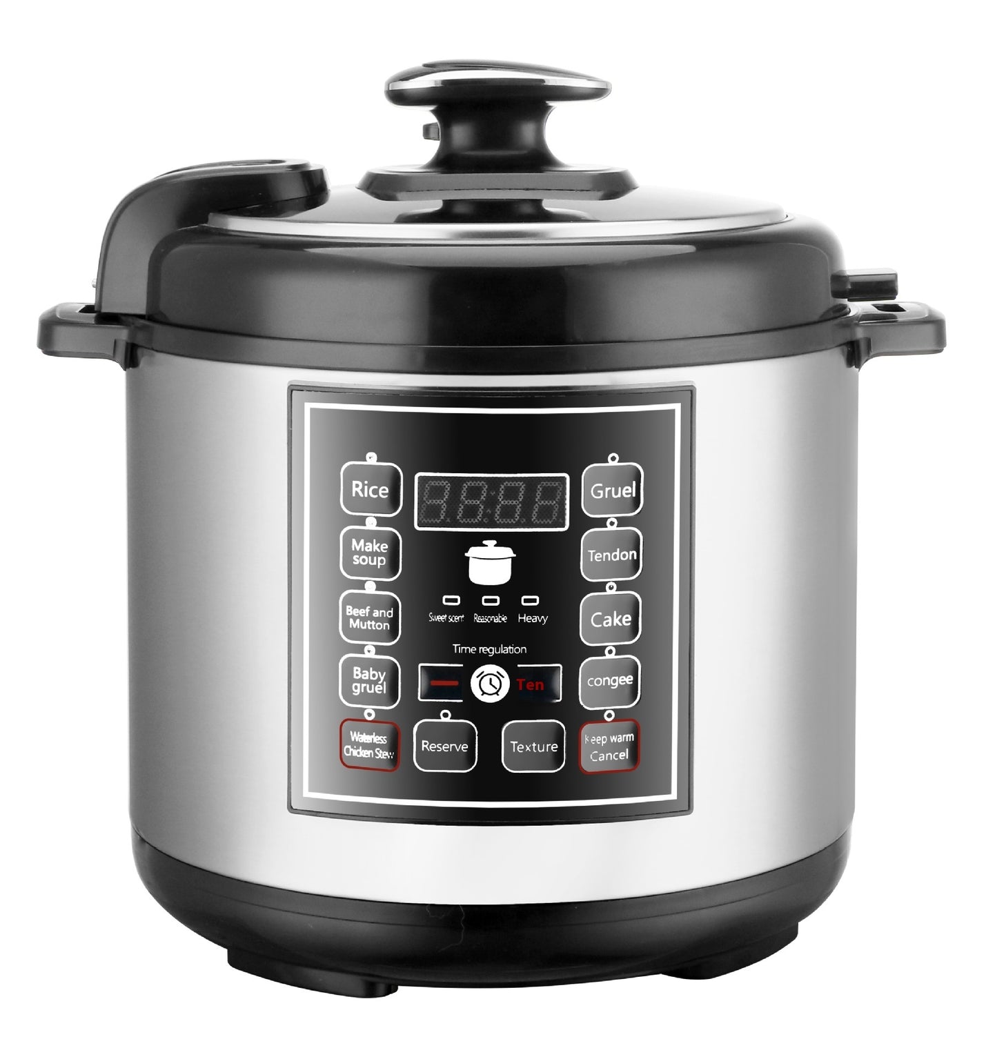 5L Pressure Cooker Multi-function Intelligent Reservation Timing Rice Cooker Household