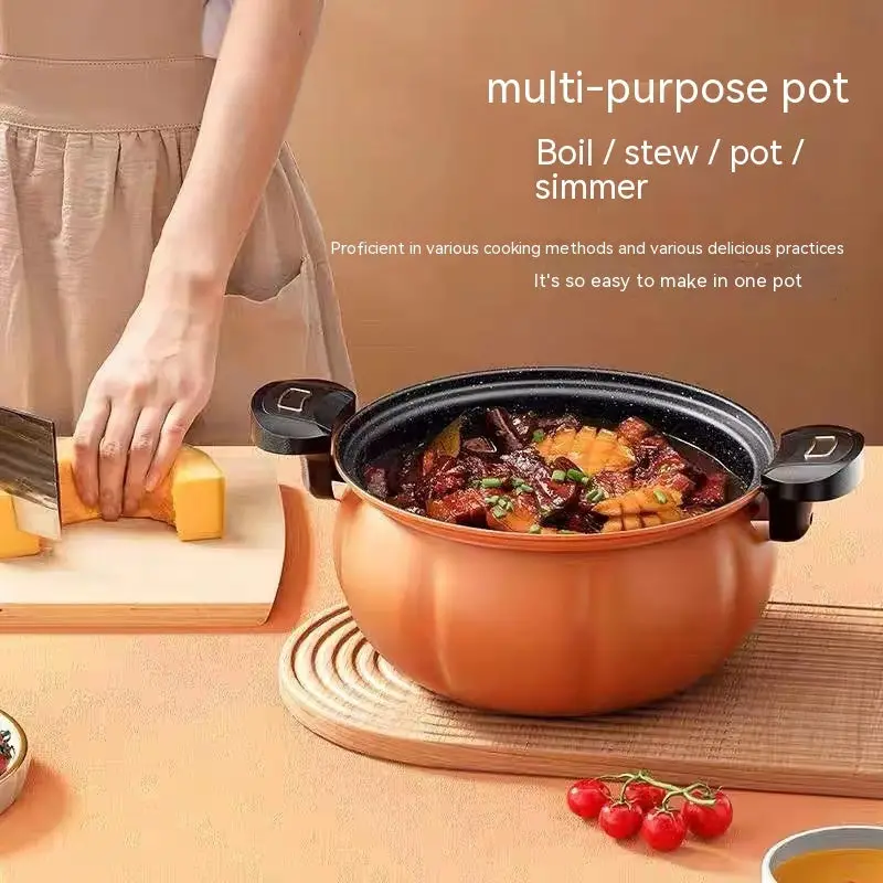 Non-stick Pressure Cooker Household Multi-purpose Pumpkin Pot