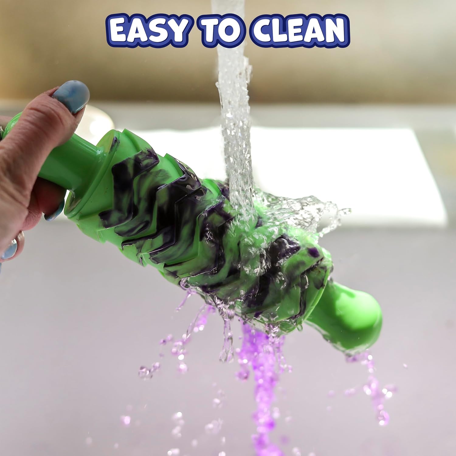 READY 2 LEARN Paint and Dough Texture Rollers | Set of 4 | Patterned Rolling Pins for Kids | Play Dough Accessories and Art Tools