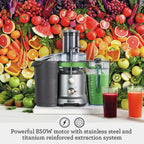 Фонтанчик для соку Breville BJE430SIL, один розмір, сріблястий