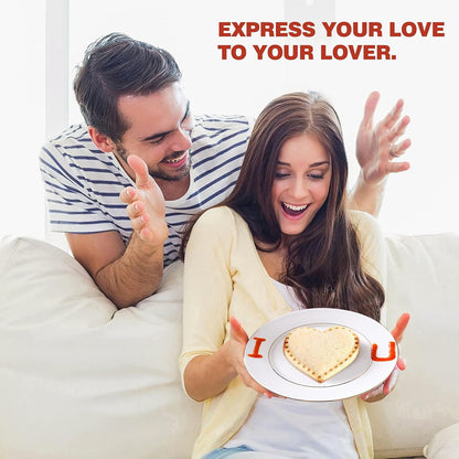 HINZER Sandwich Cutter and Sealer Set Uncrustables Maker 4 Pcs Bread Decruster Pancake Maker Heart Square Circle Dinosaur Shape DIY Cookie Cutters Gift for Kids Adult Boys Girls