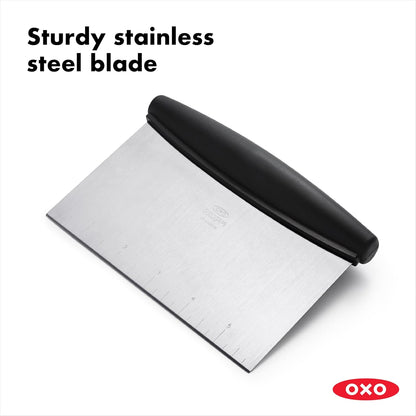 OXO Good Grips Stainless Steel Bench Scraper & Chopper