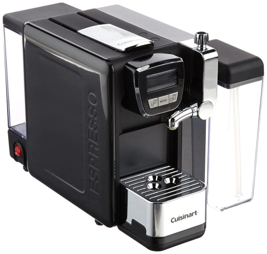 Ekspres do kawy, cappuccino i latte Cuisinart, w pełni programowalny, do pojedynczych i podwójnych porcji, EM-25