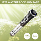 Sous Vide, Wancle Sous Vide Cooker 1100W IPX7 Waterproof Thermal Immersion Circulator With Reservation Function, Easy to store