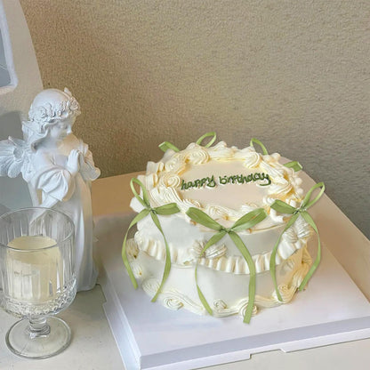 20 Pack Bow Cupcake Toppers Birthday Bowknot Ribbons Coquette Pink Bow High Footed Cup Balloon Wall Party Decorations Bridal Cake Dessert Picks Baby Girl Boy Wedding Party Supplies pink1