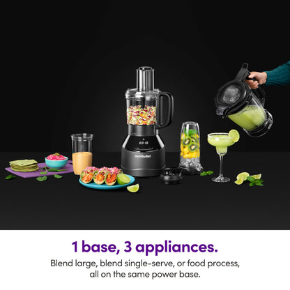 nutribullet Triple Prep System NBKS50100, Black