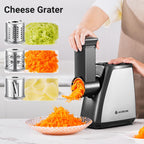 AAOBOSI Meat Grinder, 4-In-1 Meat Grinder Electric [2800W Max] with 3 Slice, Shred Blades,2 Blades,3 Plates,Sausage Stuffer,Kubbe Kit, for Home Kitchen Use, Stainless Steel