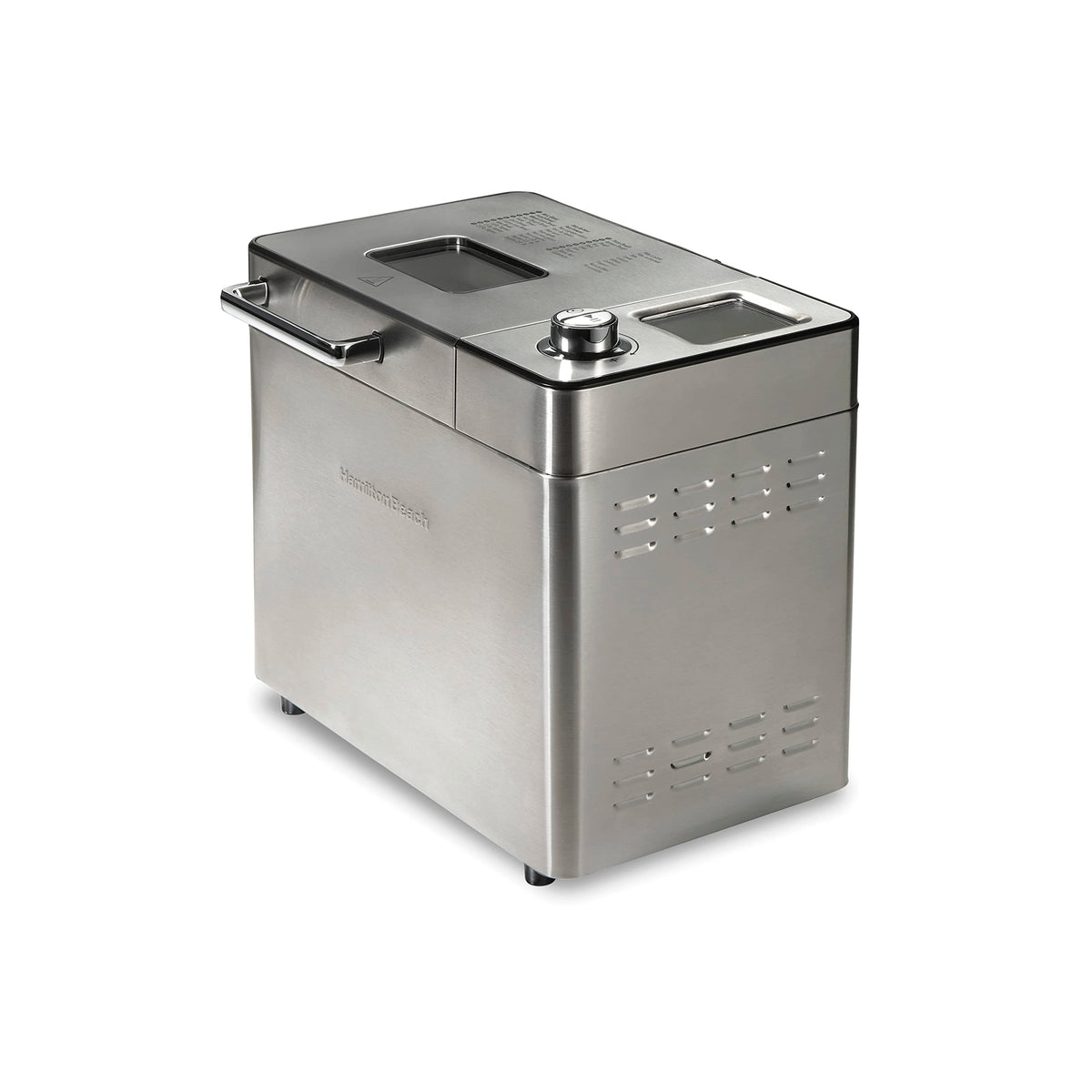 Hamilton Beach 29890 Premium Dough &amp; Bread Maker Machine z automatycznym dozownikiem owoców i orzechów, pojemność bochenka 2 funty, 21 programowalnych ustawień, obejmuje bezglutenowe + keto, stal nierdzewna