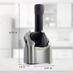 Yonanas Classic Original Healthy Dessert Fruit Soft Serve Maker, 200-Watt, Silver