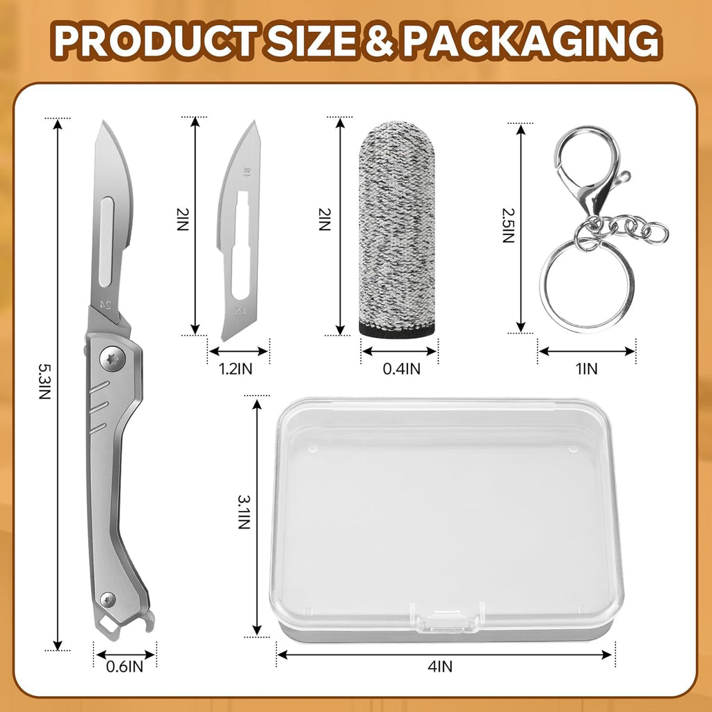 Bread Lame Dough Scoring Tool – Multi-Purpose Scoring Knife, Folding Bread Scorer Tool for Sourdough & Bread Baking with 10 Bread Razor Blades （Grey）