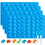 JOERSH Square Candy Molds Silicone Molds for Hard Candy, Gummy, Caramels, Chocolate, Ganache, Ice Cubes, 252 Cavity