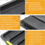 8 Pcs Silicone Baguette Hamburger Bun Baking Pan Set 4 6 9 Cup French Bun Mold 3 Cup Nonstick Baguette Bread Pan with Tool for Homemade Bread Loaf Sandwich Microwave