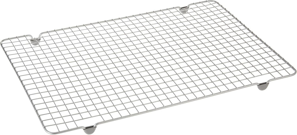 Nordic Ware - 43172AMZM Nordic Ware Half Sheet with Oven Safe Nonstick Grid, 2 Piece Set, Natural