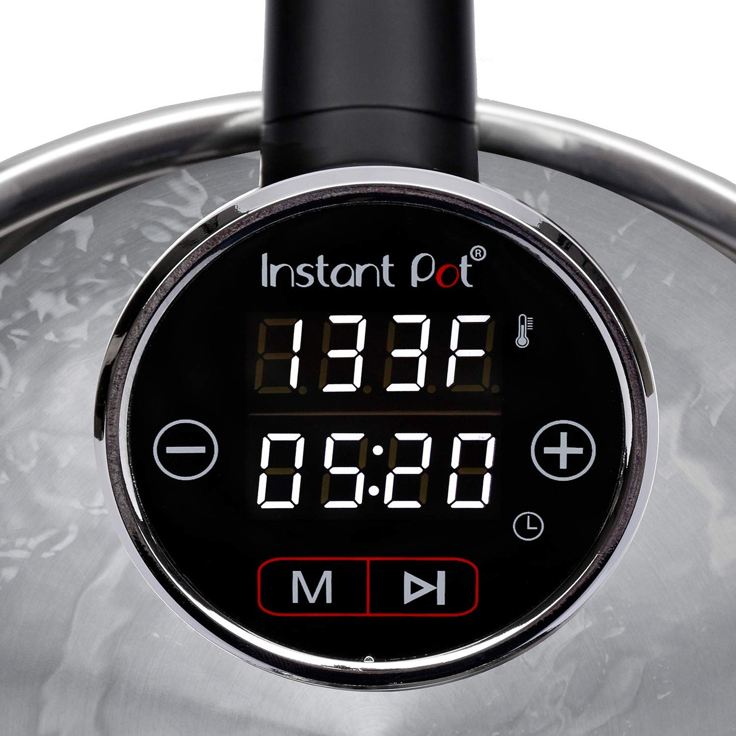 Instant Pot Accu Slim Sous Vide, Precision Cooker and Immersion Circulator with digital touchscreen display, Silver (Accu SSV800)