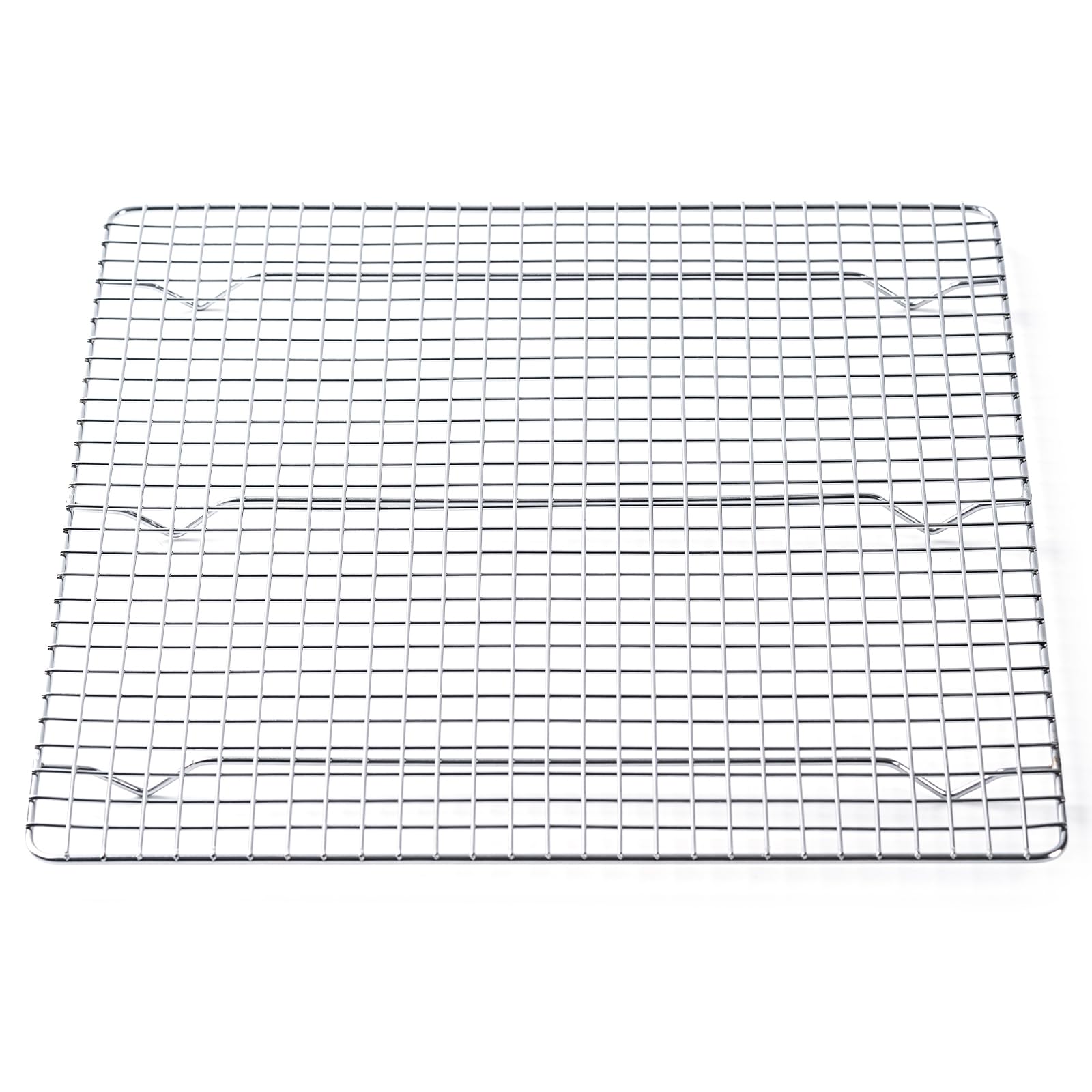 Aisoso Cooling Rack For Baking, Baking Rack with 18/8 Stainless Steel Bold Grid Wire, Multi Use Oven Rack Fit Quarter Sheet Pan, Oven and Dishwasher Safe, 8.5 x 12 Inches