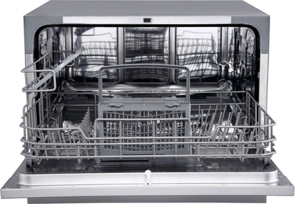 EdgeStar DWP63 21-5/8 Inch Wide 6 Place Setting Countertop Dishwasher - White