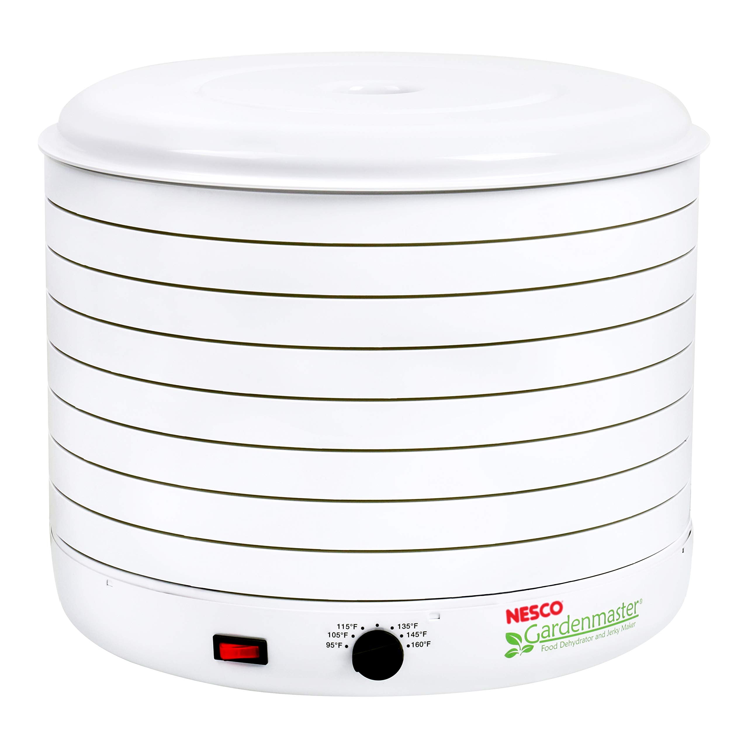 Сушарка для харчових продуктів NESCO Gardenmaster Pro, 8 лотків, біла