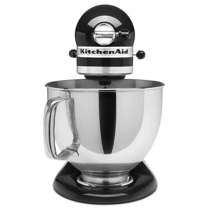 KitchenAid KSM150FEOB Value Bundle Artisan 5 Quart Stand Mixer, Onyx Black