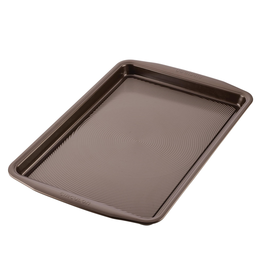 Circulon Nonstick Bakeware Set, Nonstick Cookie Sheet / Baking Sheet - 2 Piece, Gray