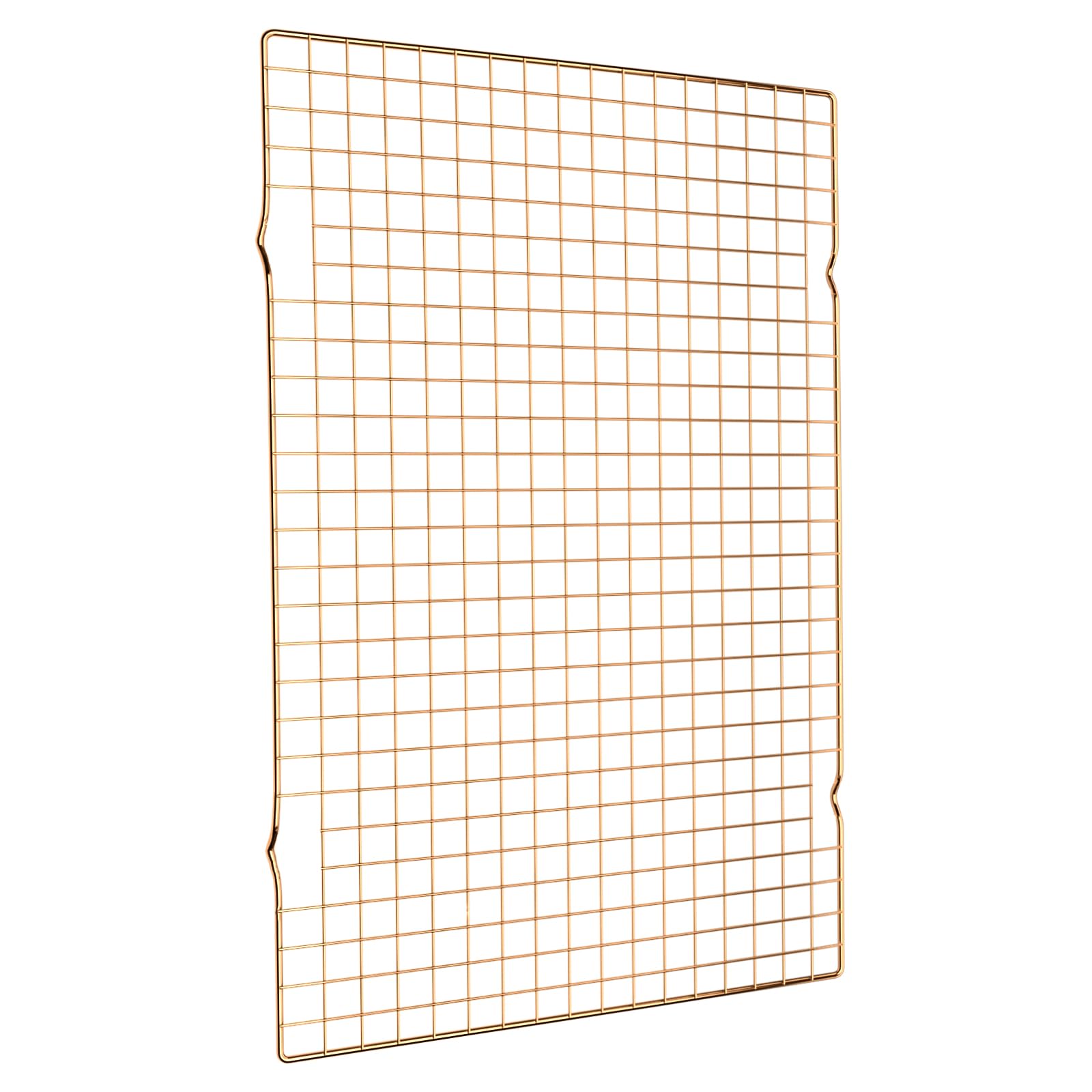 Cooling Rack for Baking 2-Pack, 16x10 Inches Baking Rack, Thick Wire Cookie Rack for Cooking, Roasting, Grilling, Drying, Oven Safe, Fits Half Sheet Pan, Silver