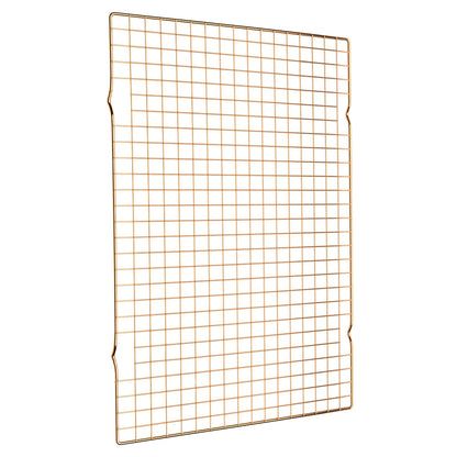 Cooling Rack for Baking 2-Pack, 16x10 Inches Baking Rack, Thick Wire Cookie Rack for Cooking, Roasting, Grilling, Drying, Oven Safe, Fits Half Sheet Pan, Silver