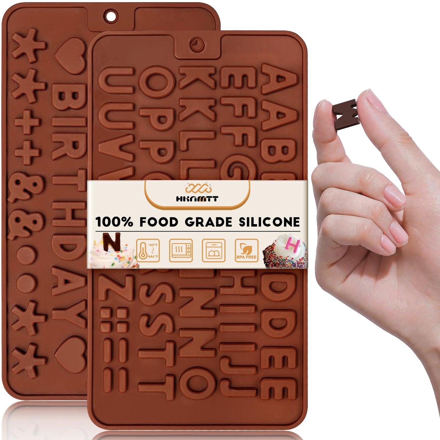 Gummy Bear Molds Silicone Mini Size, Non-Stick Chocolate Candy Gummy Mould for Kid with 2 Droppers Including Dinosaur, Bear, Hearts and Donut Shape 201 Cavities