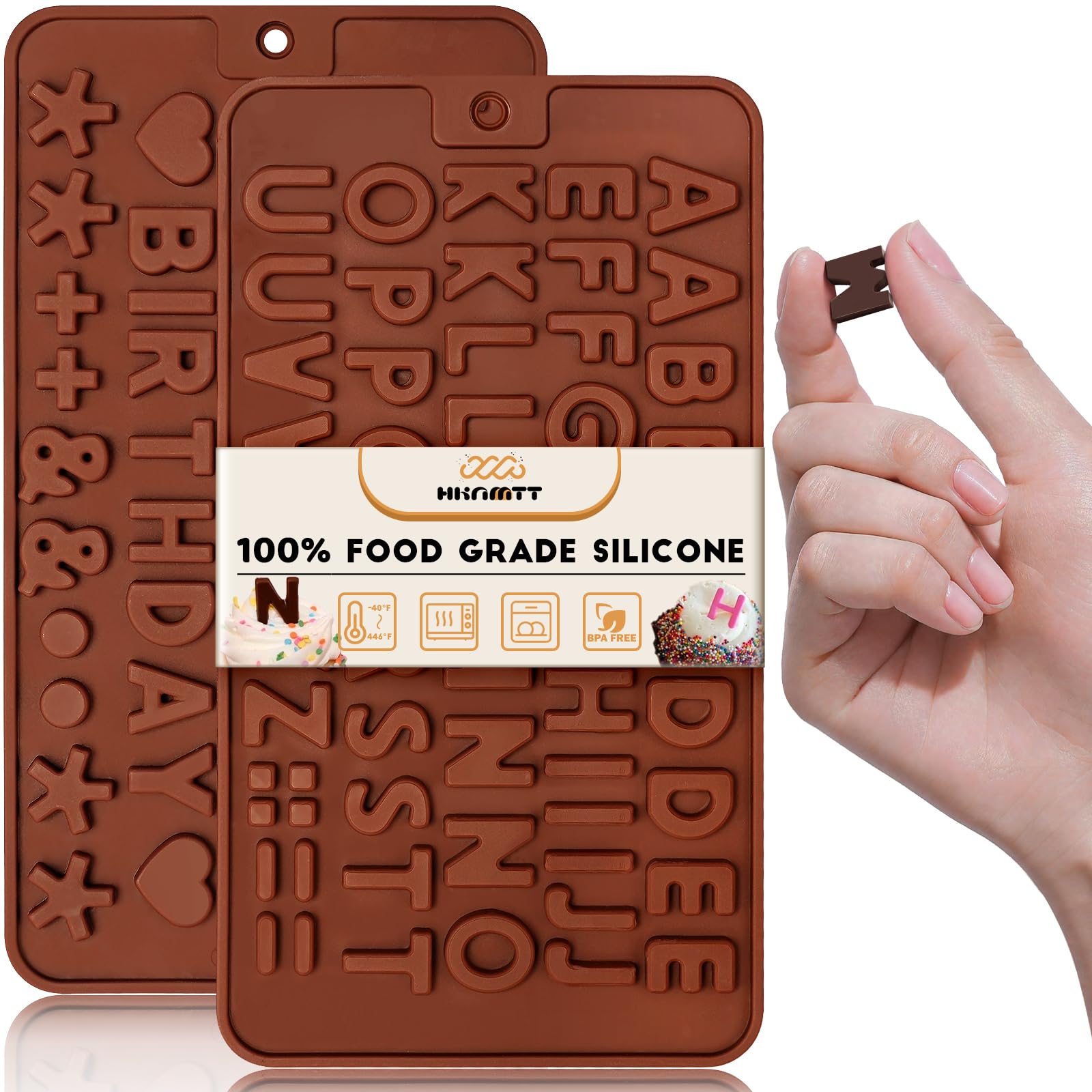 Gummy Bear Molds Silicone Mini Size, Non-Stick Chocolate Candy Gummy Mould for Kid with 2 Droppers Including Dinosaur, Bear, Hearts and Donut Shape 201 Cavities