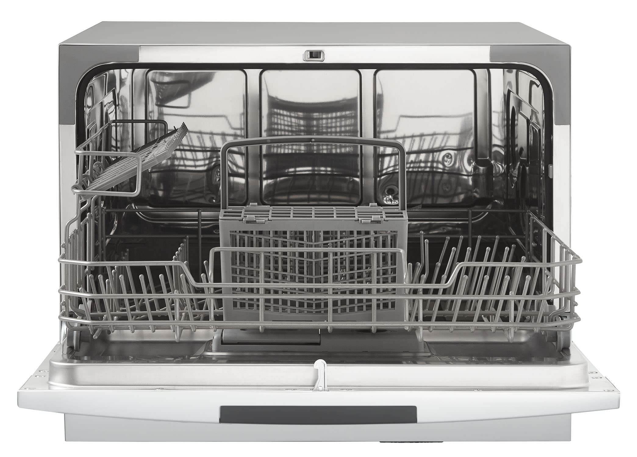 Danby DDW631SDB Countertop Dishwasher with 6 place Settings and Silverware Basket, LED Display, Energy Star