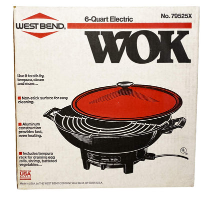 West Bend Electric Wok 79525x