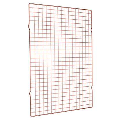 Cooling Rack for Baking 2-Pack, 16x10 Inches Baking Rack, Thick Wire Cookie Rack for Cooking, Roasting, Grilling, Drying, Oven Safe, Fits Half Sheet Pan, Silver