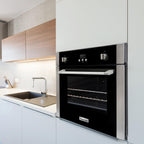 Piekarnik ścienny Magic Chef Single Electric z funkcją konwekcji do gotowania i pieczenia, 24"