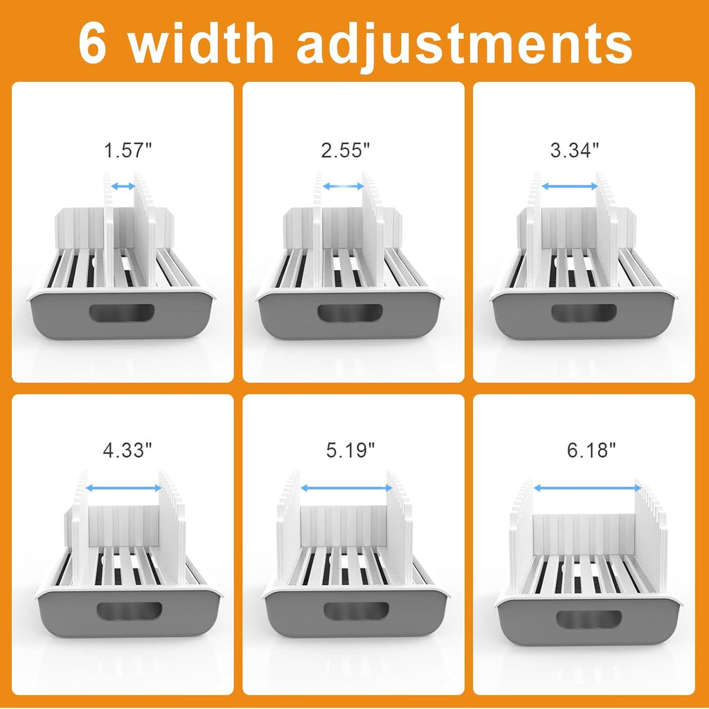 Jumeihui Bread Slicer For Homemade Bread,Bread Slicer Guide For Width Is Adjustable And Replaced,Bread Loaf Slicer With Crumb Tray,Suitability For Homemade Bread, Bagels, Cakes