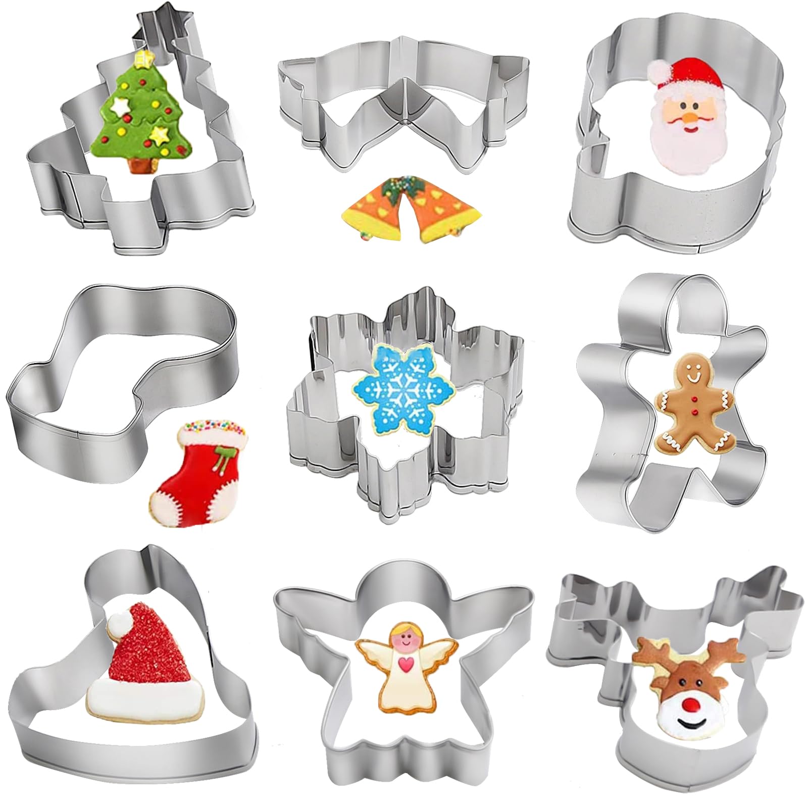 172 PCS Alphabet Number Symbols Cookie Cutters Set Biscuit Fondant Cake Impress Embosser Cutter Stamp Press DIY Embosser Mold for Cake Baking Clay