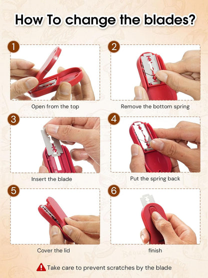 Bread Lame, Magnetic Storage Sourdough Scoring Tool With 5 Individual Blades For Artisan Bread, Essential Sourdough Baking Supplies, Scoring Knife for Bread Baking