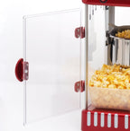 Elite Gourmet EPM-250 Maxi-Matic 2.5 унції класичний Carnival, настільний чайник для попкорну, ретро-стиль, гарячий попкорн з маслом, червоний