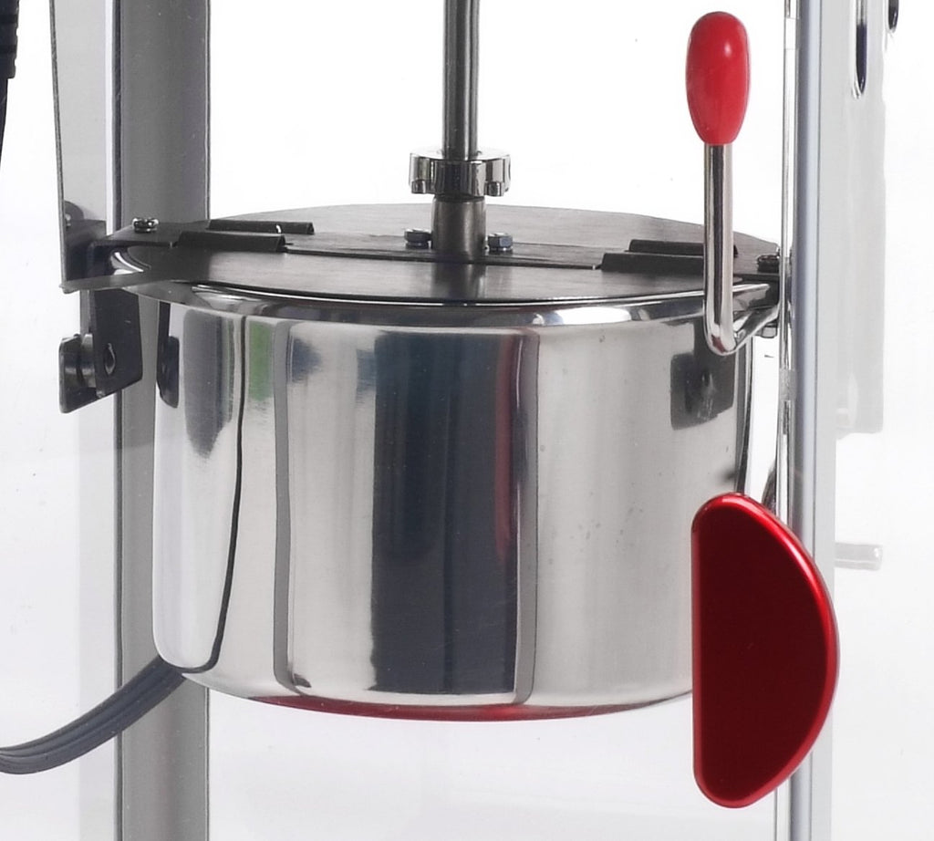 Elite Gourmet EPM-250 Maxi-Matic 2.5 унції класичний Carnival, настільний чайник для попкорну, ретро-стиль, гарячий попкорн з маслом, червоний