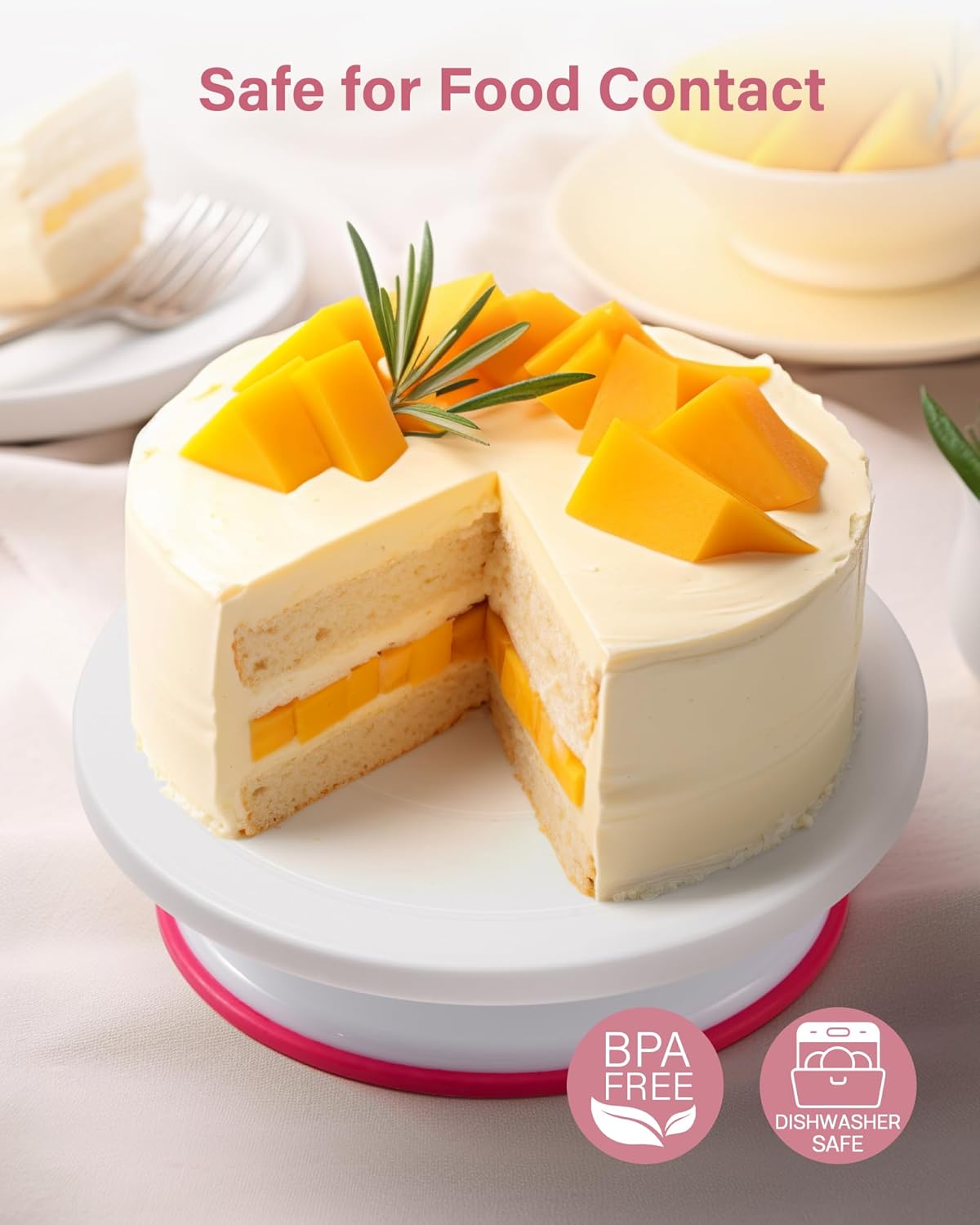 Kootek 230PCs Cake Decorating Kits, Baking Supplies Tools with Cake Stand Turntable, Piping Bags and Tips, Cake Leveler, Frosting Icing Spatulas & More Accessories for Cake Cupcake Decorations