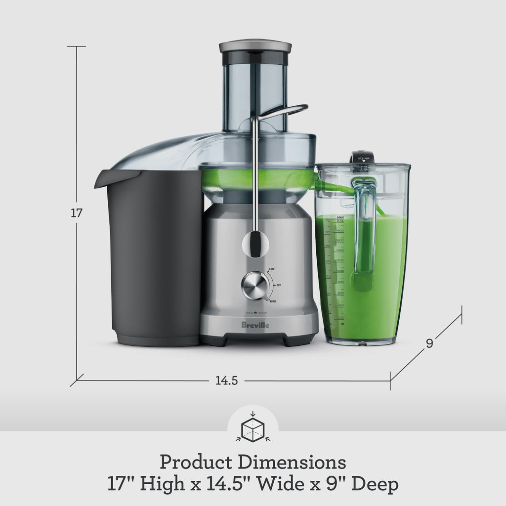 Фонтанчик для соку Breville BJE430SIL, один розмір, сріблястий